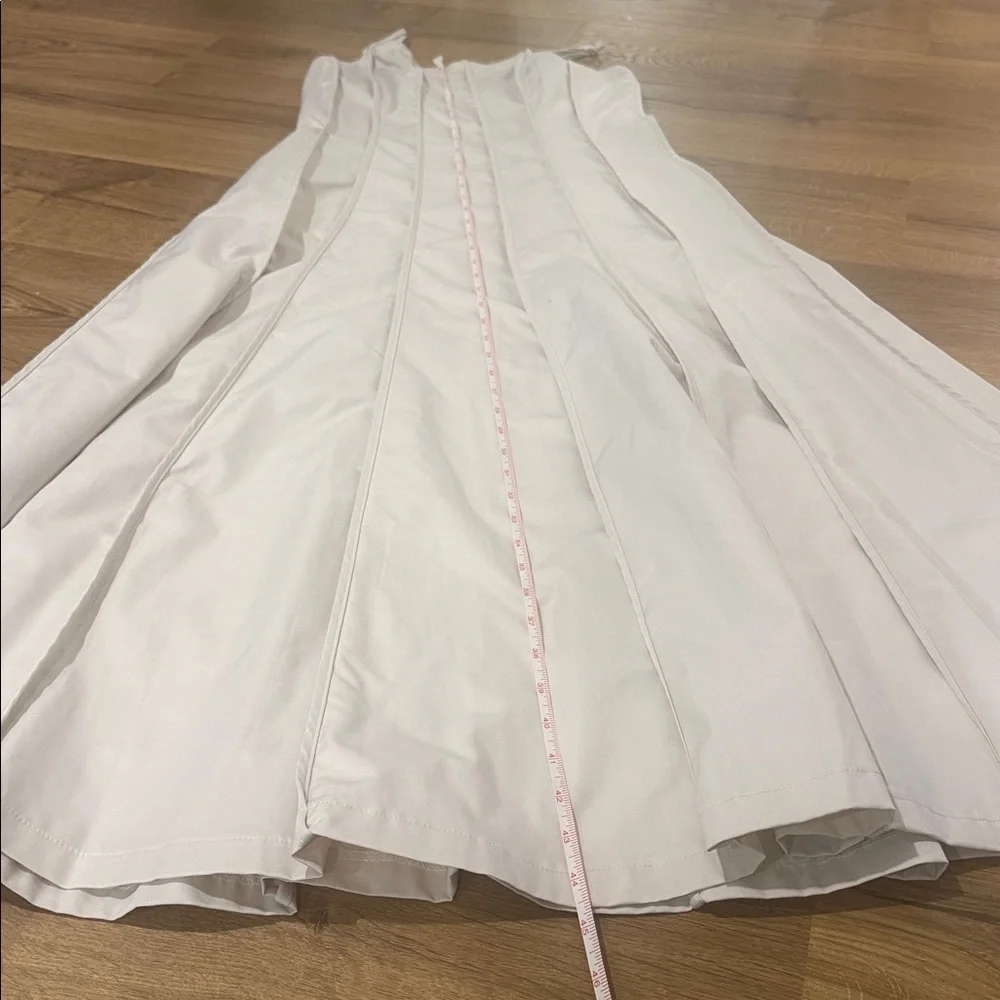 Commense Cream Maxi Dress with Spaghetti Straps - Picture 5 of 8